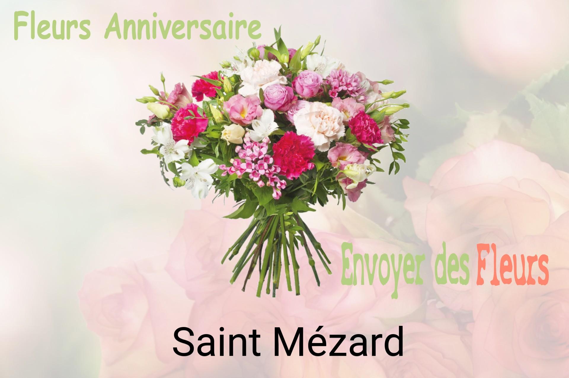 Bouquet de fleurs d’anniversaire livré à Saint-Mézard